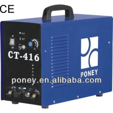 CE matériel en acier portatif mosfet mma / tig / coupure CT-416 / machine industrielle / machine à découper portatif